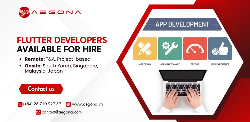 Flutter Developers Available For Hire | Mobile App Development Company