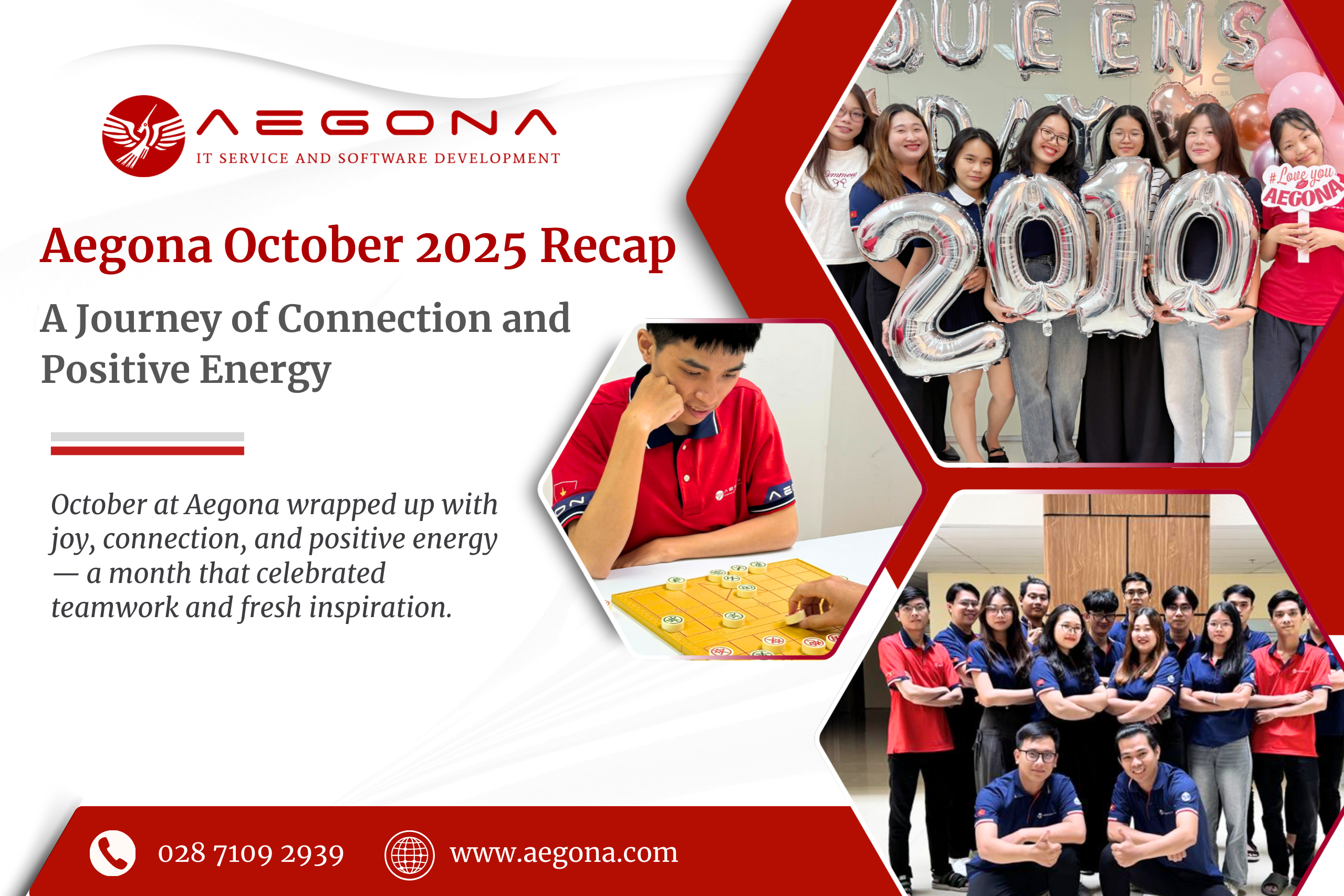 October 2025 Recap – Life at Aegona: Vibrant Culture, Positive Energy, Stronger Team 