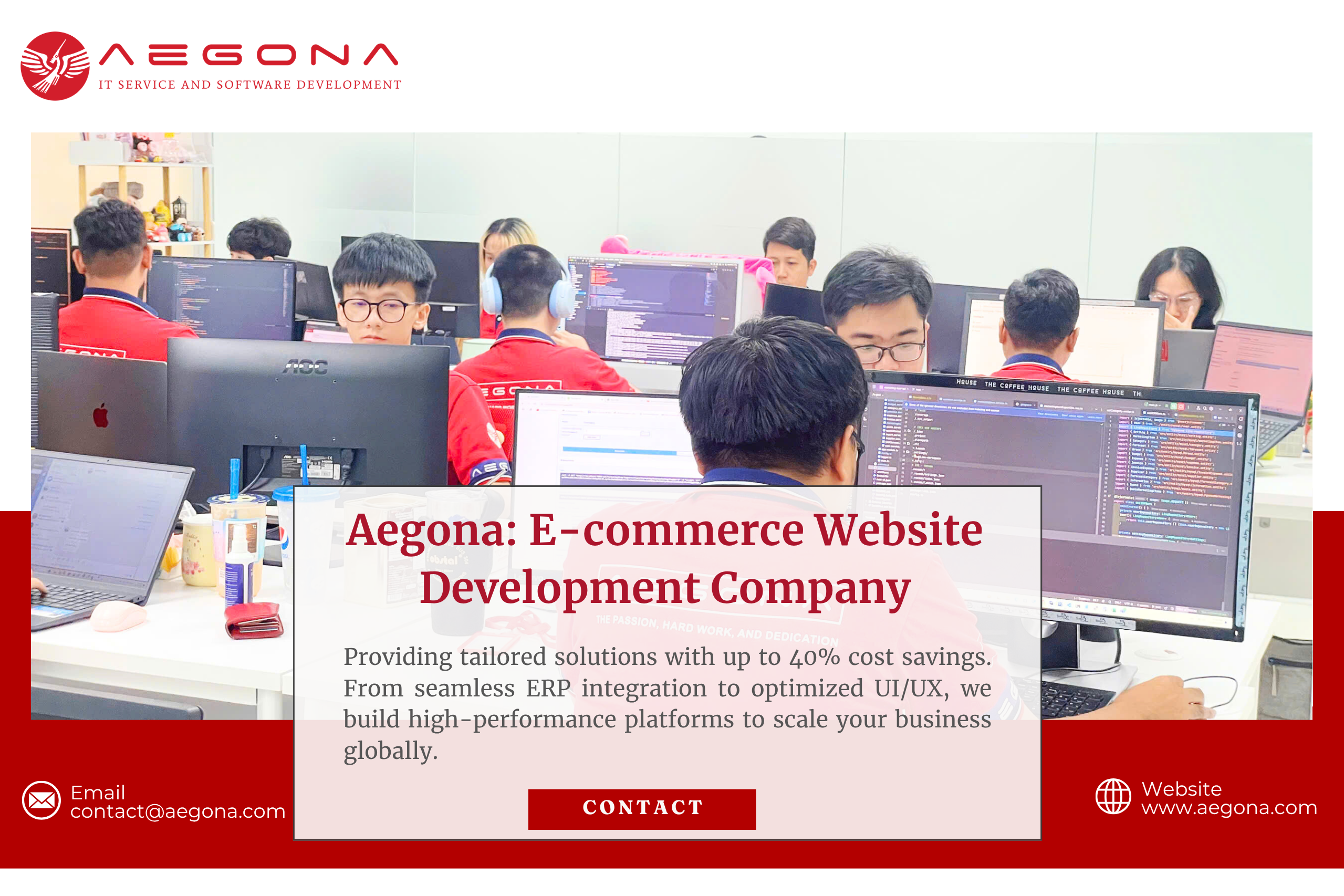 Aegona: Top E-commerce Website Development Company in Vietnam with Cost-Effective Solutions