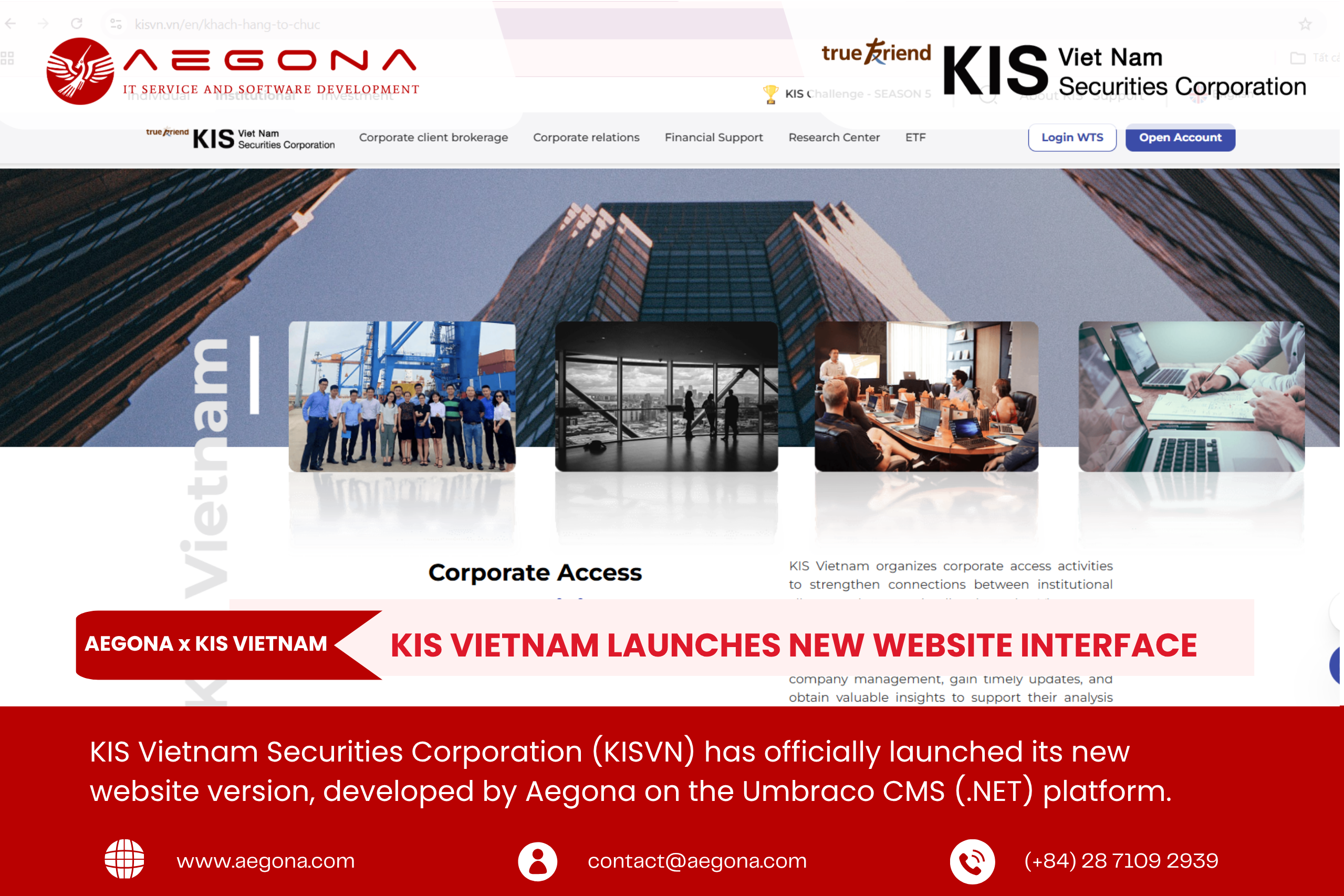 KIS Vietnam Launches New Website Interface