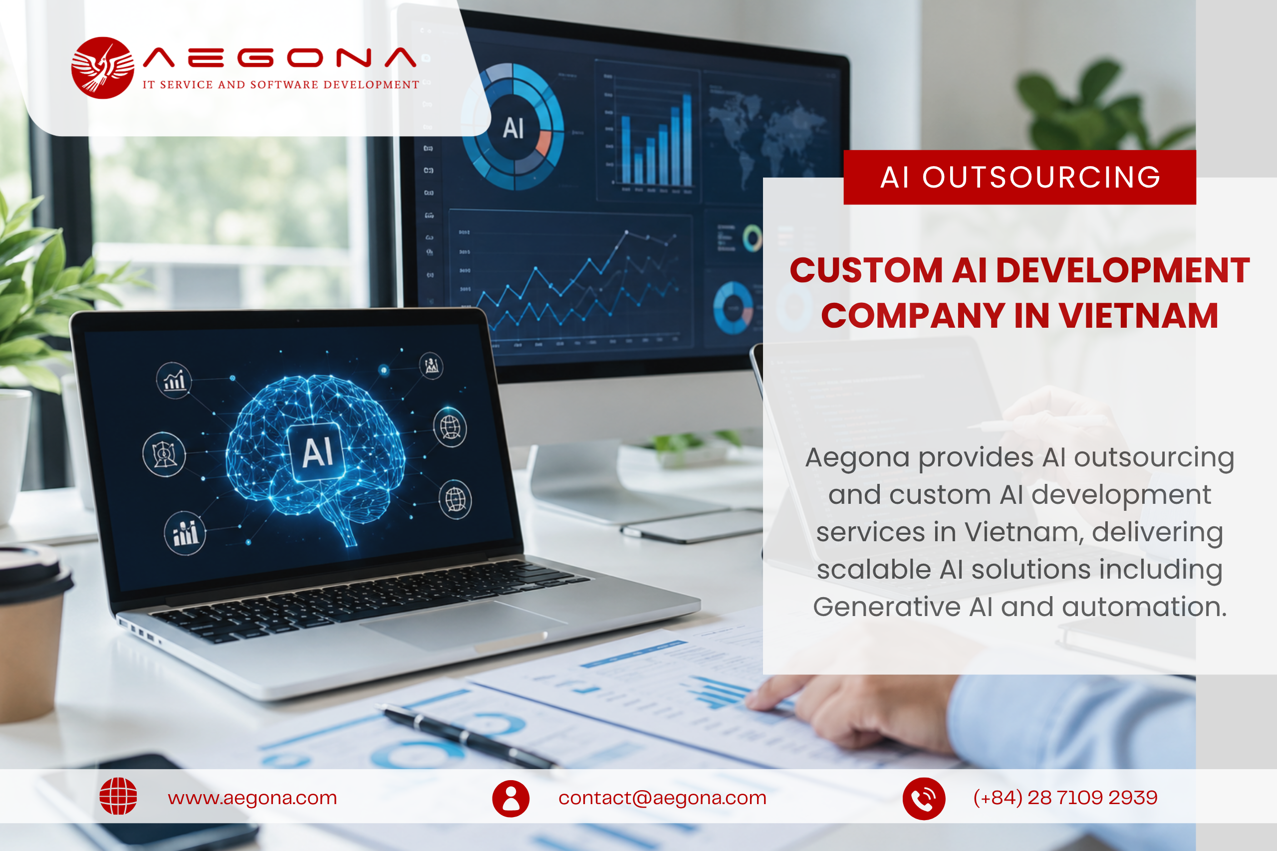 AI Outsourcing – Custom AI Development Company in Vietnam