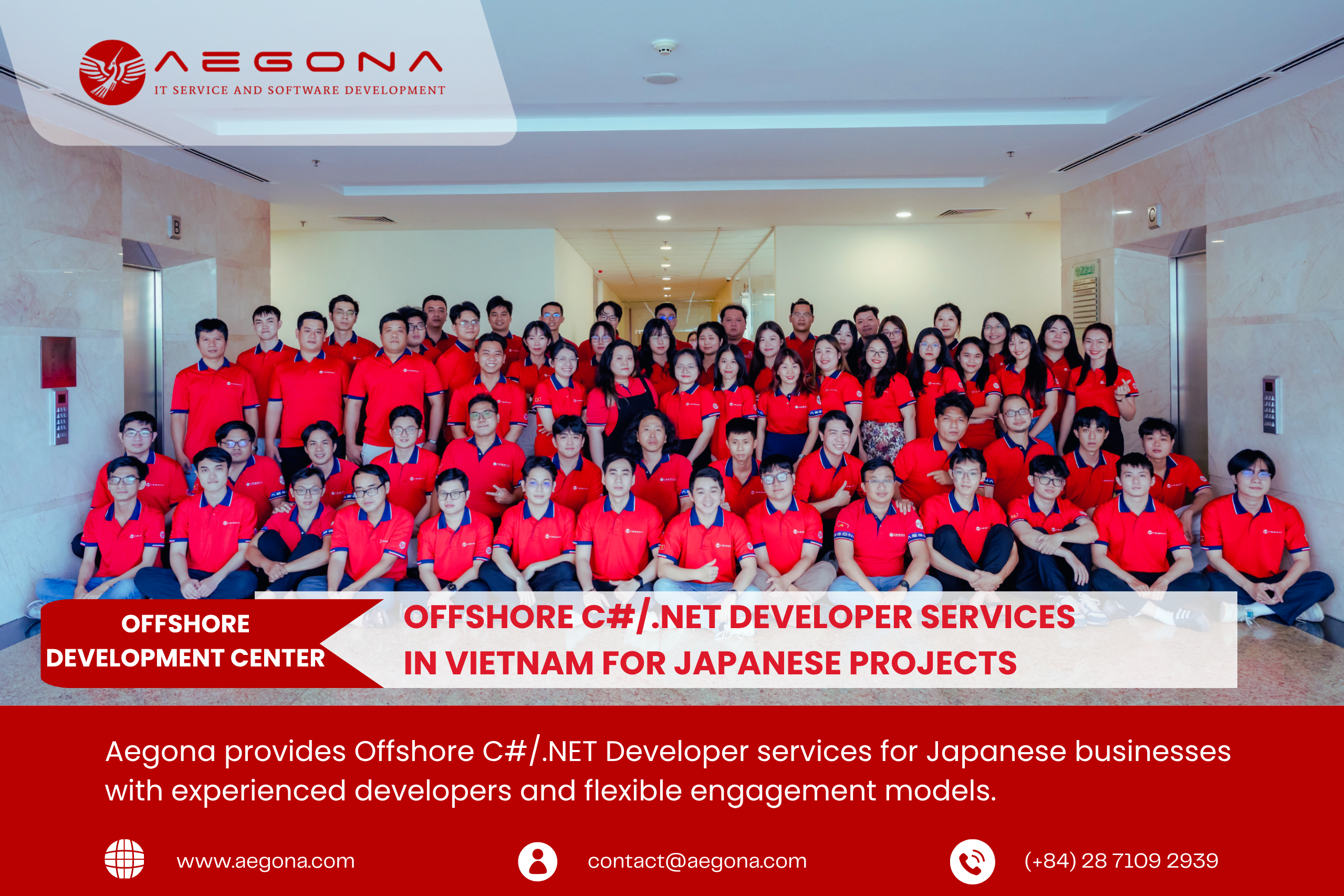 Vietnam Offshore C#/.NET Developers Experienced with Japanese Project