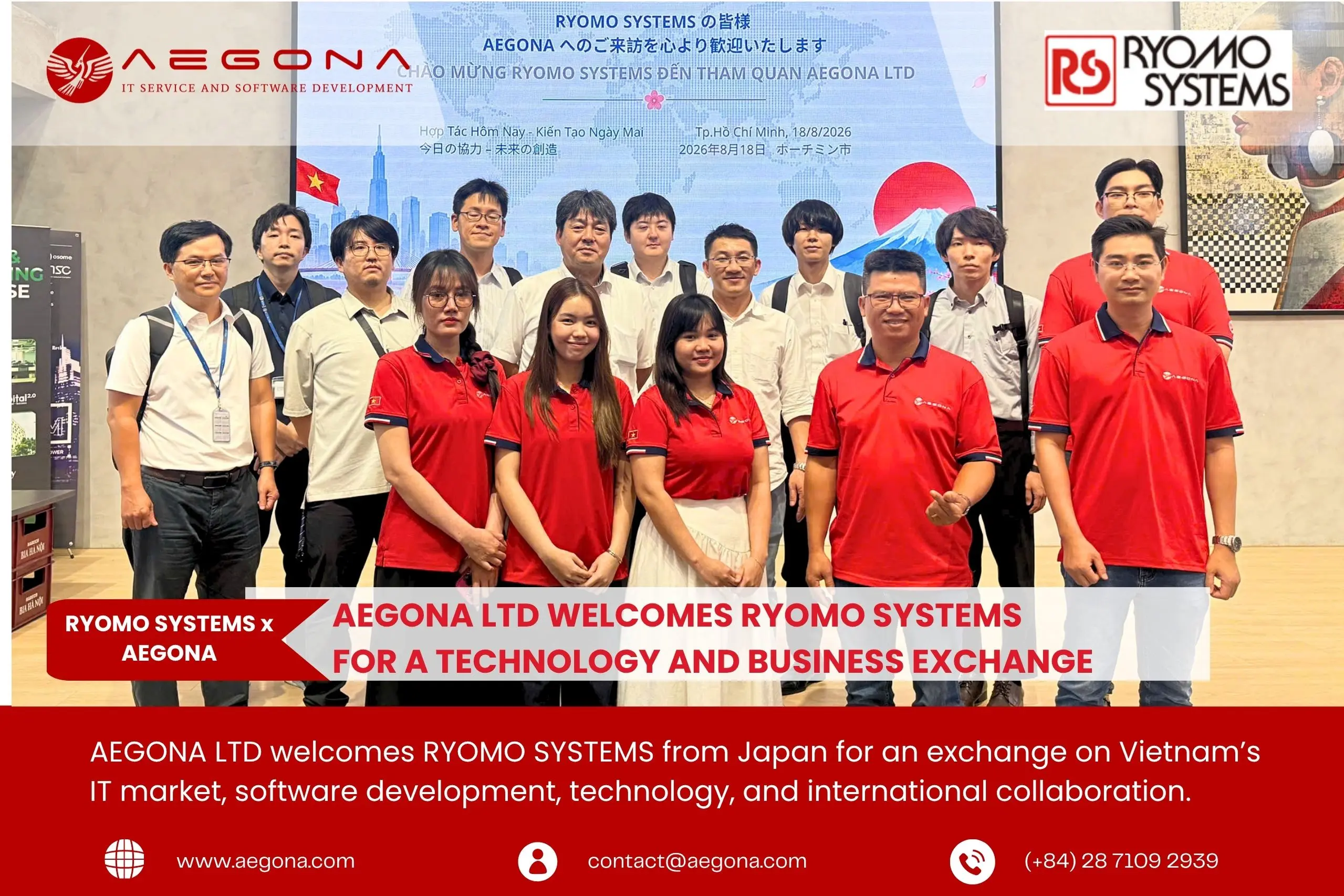 AEGONA Welcomes RYOMO SYSTEMS