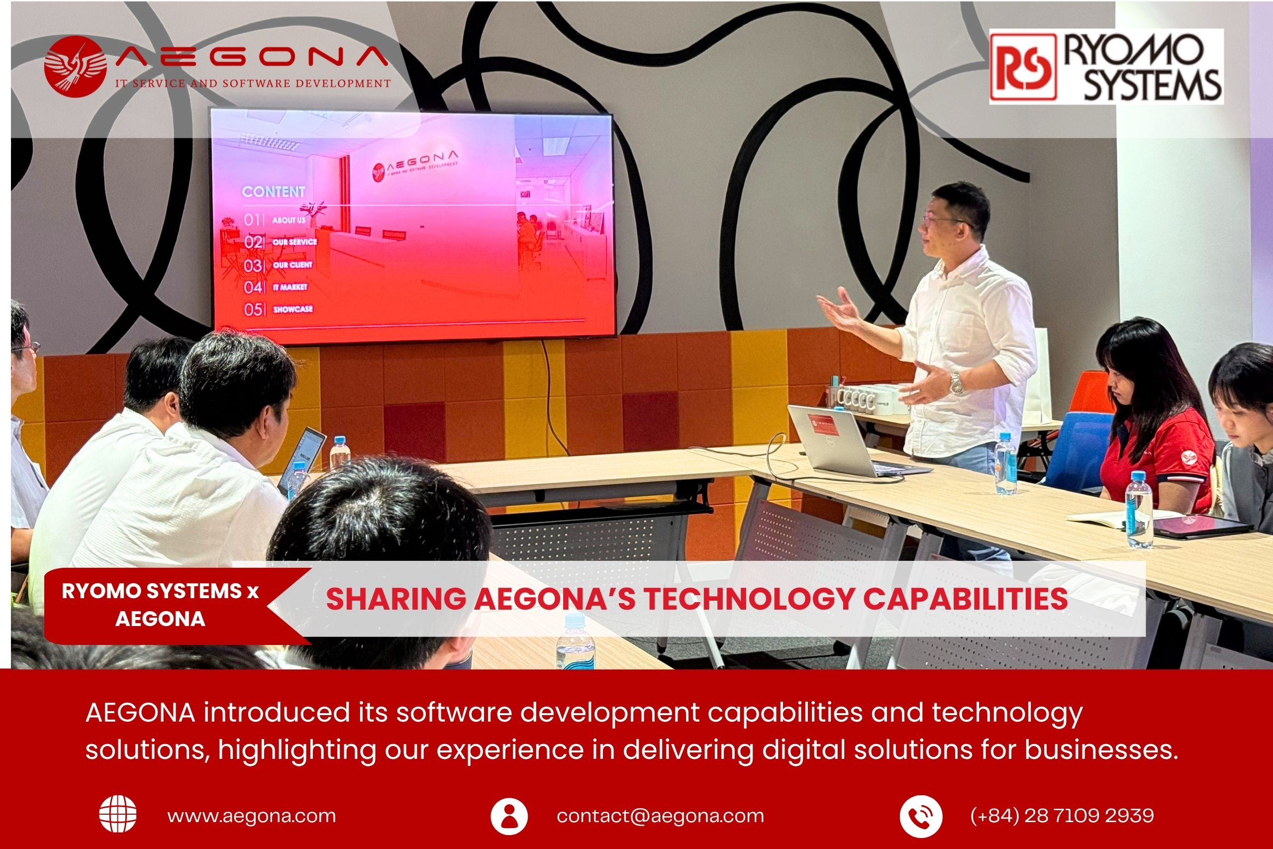 Sharing AEGONA’s Technology Capabilities