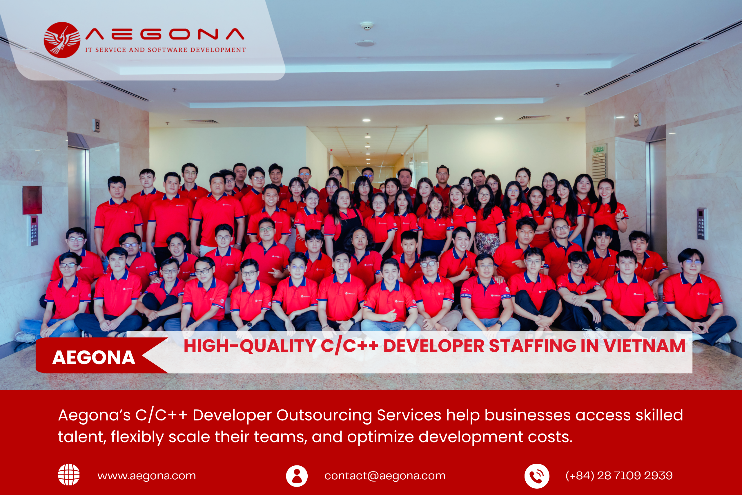 Why Choose Aegona as Your C/C++ Outsourcing Partner?