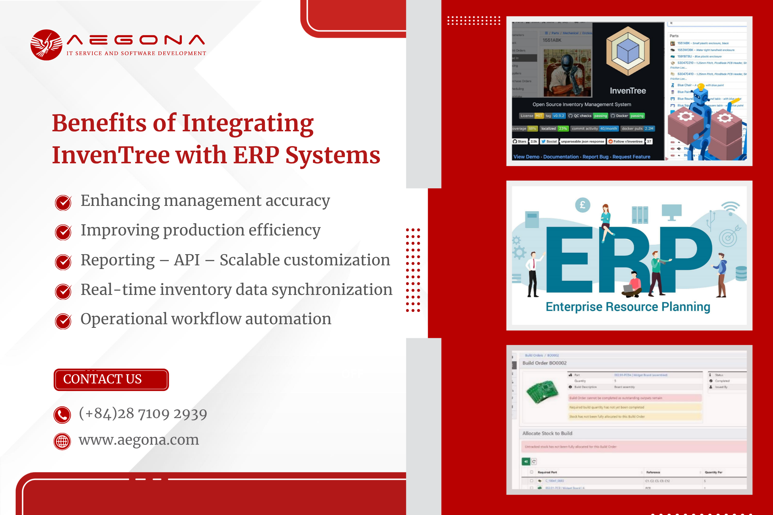 Benefits of Integrating InvenTree with ERP Systems