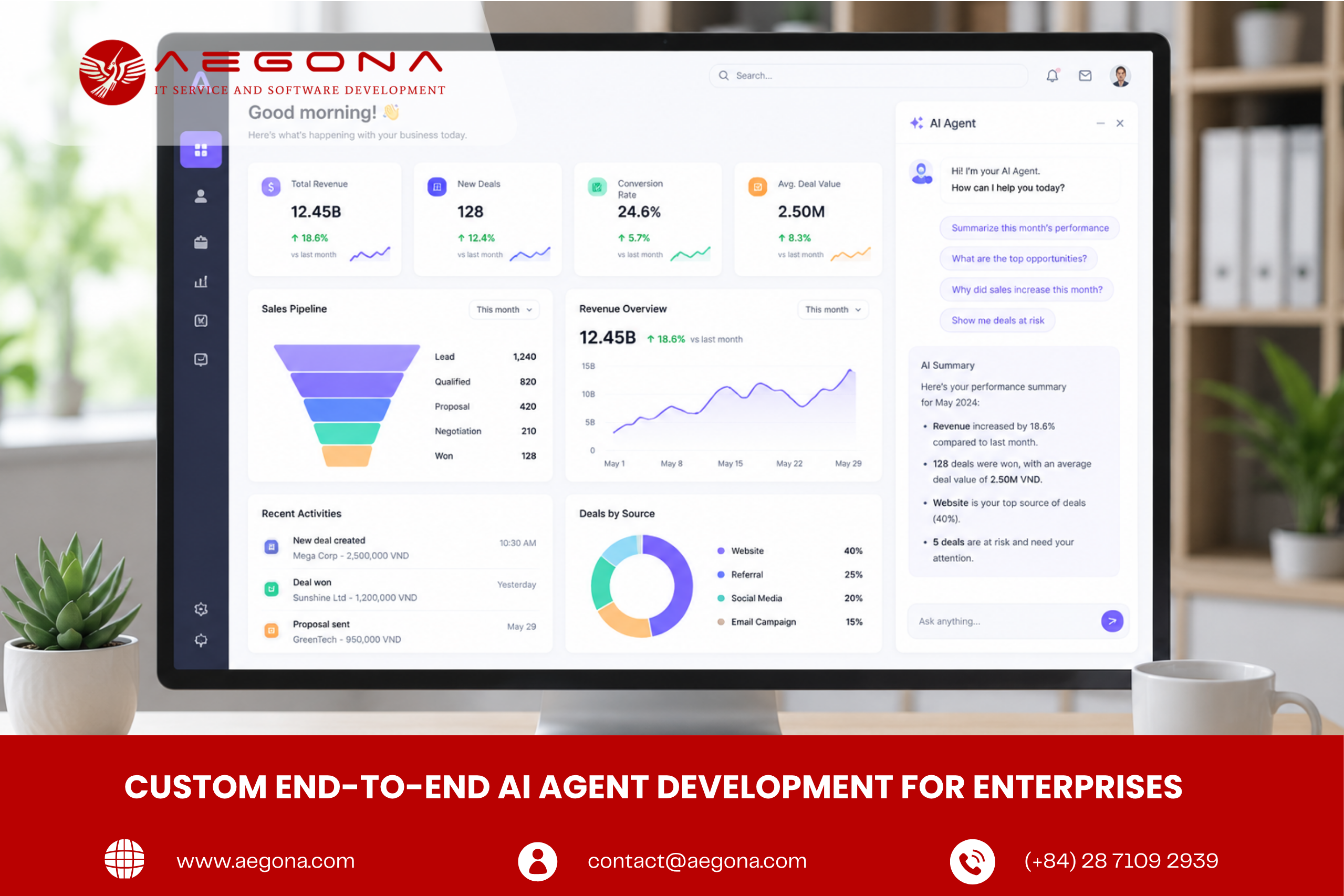 AI Agent Solutions Aegona Delivers for Businesses
