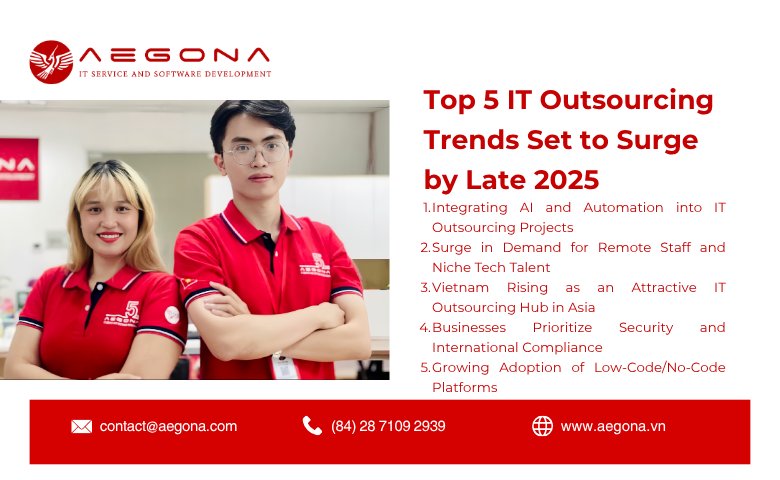 Top 5 IT Outsourcing Trends Set to Surge by Late 2025 